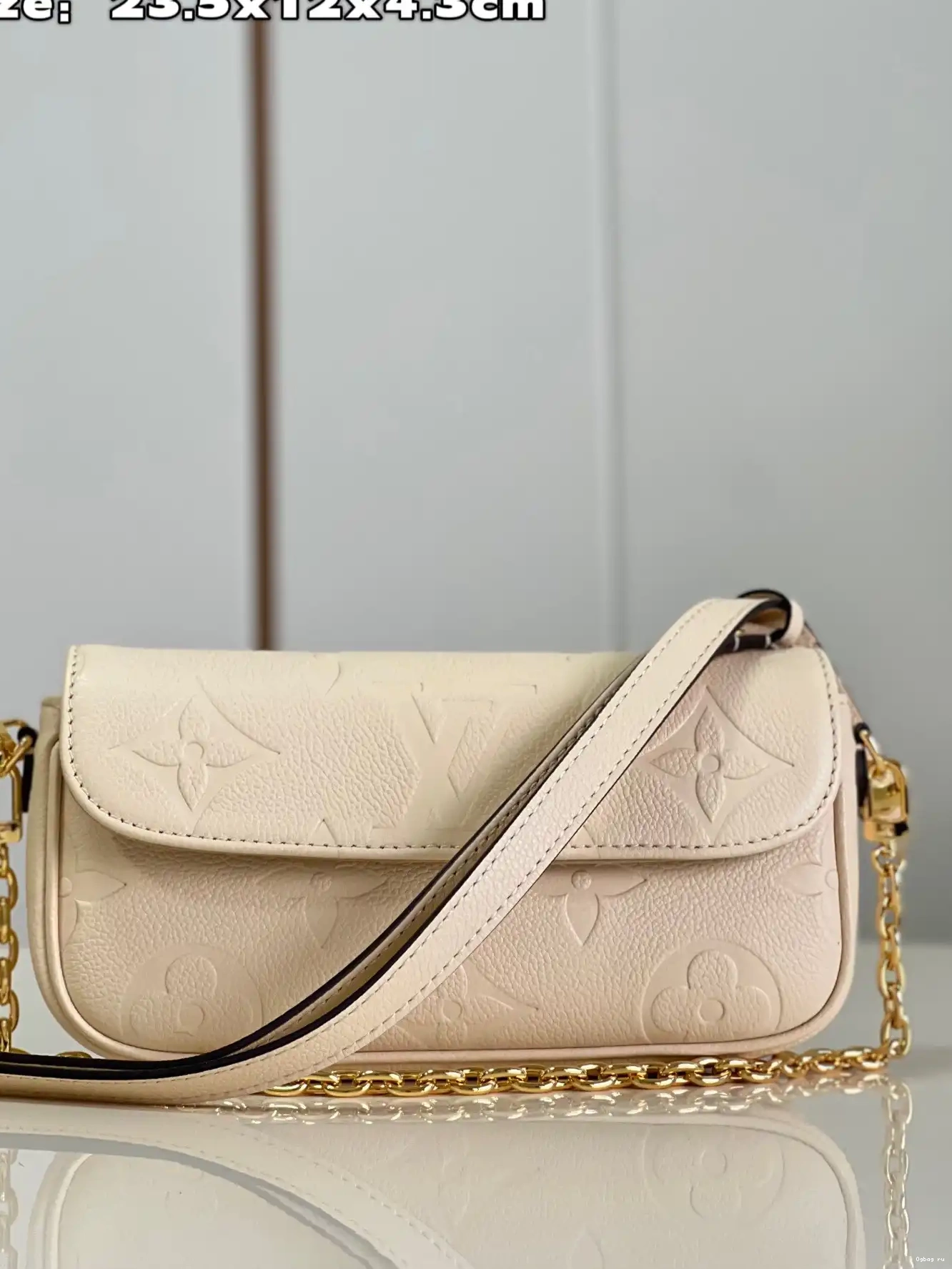 Ivy-23.5*12*4.3cm VUITTON on Chain Wallet LOUIS 0616